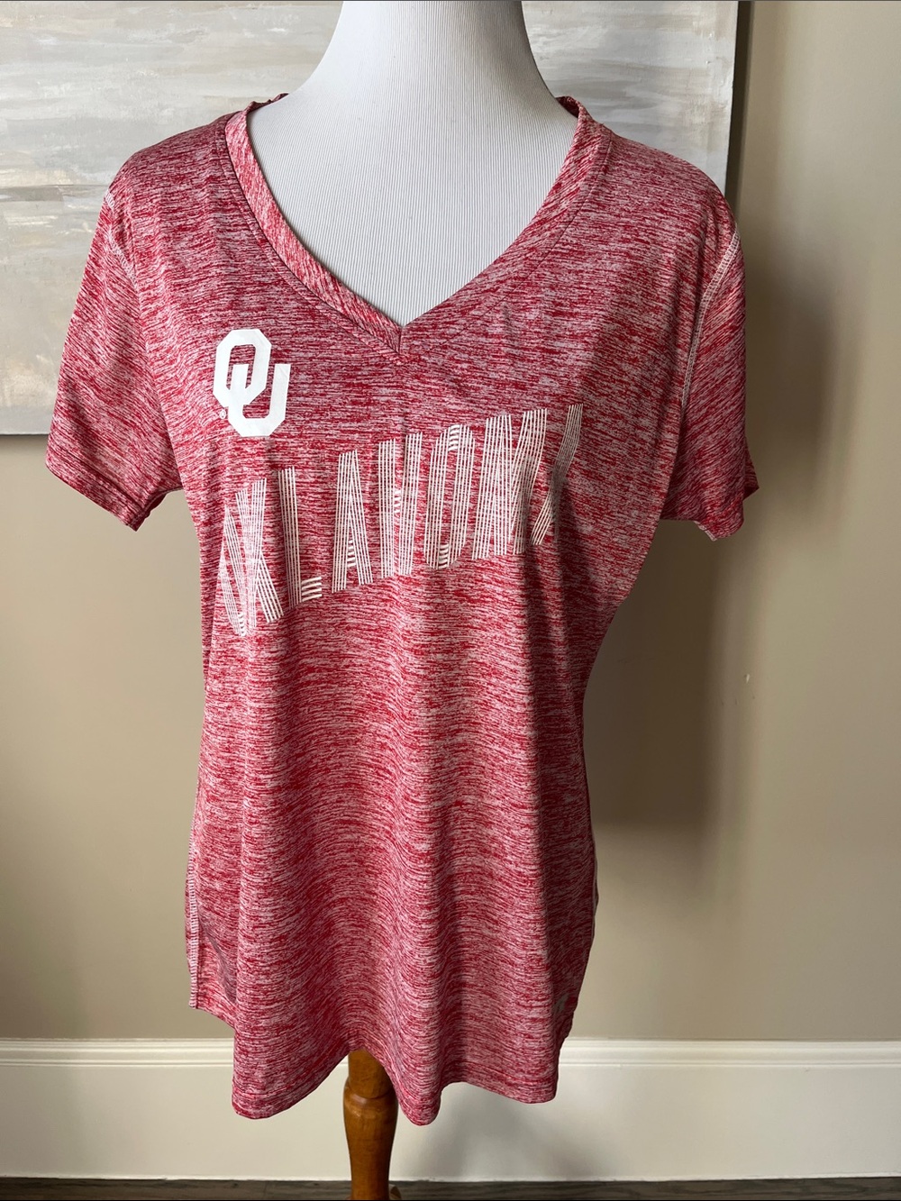 University of Oklahoma performance shirt by Russell Athletic